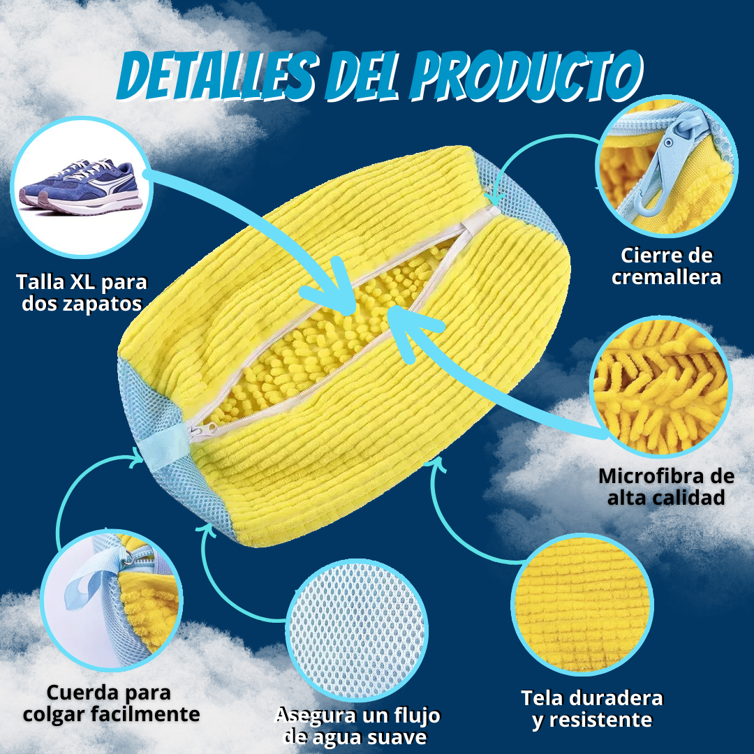 Bolsa para lavar zapatos