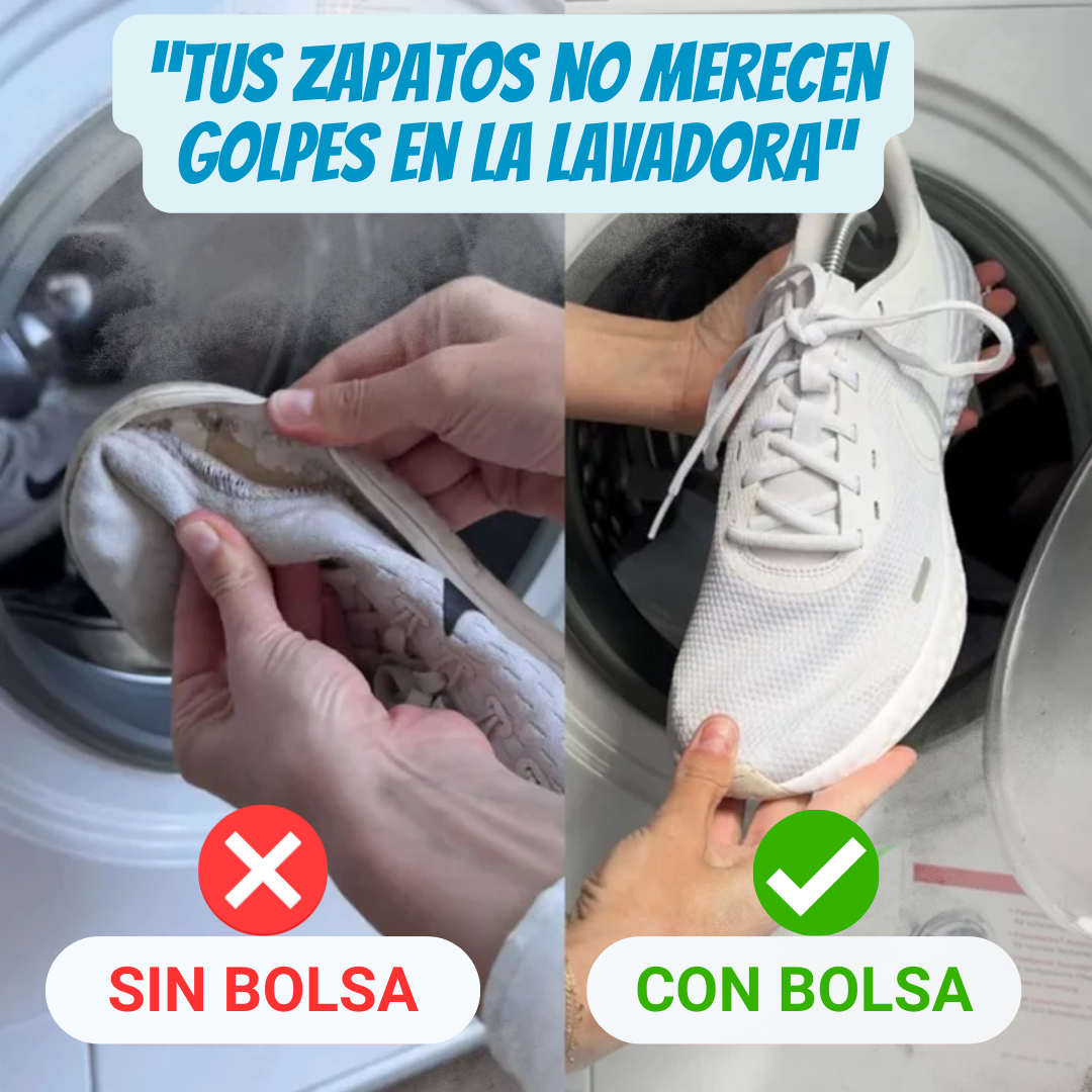 Bolsa para lavar zapatos