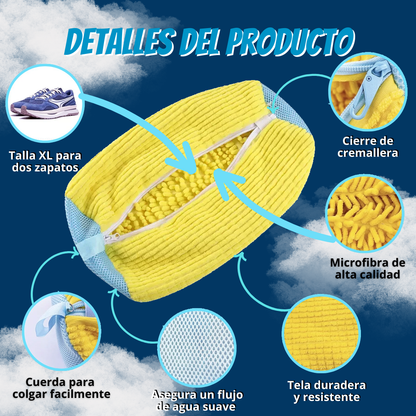 Bolsa para lavar zapatos